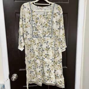 Soft cotton sharara suit frock style